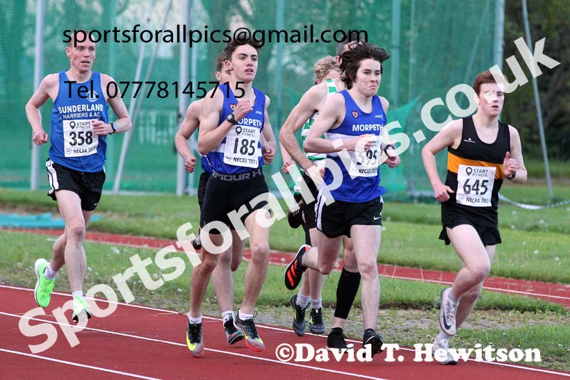 3000 metres, 2021 North East Grand Prix No. 2, Monkton, Wednesday, May 19th. Photo: David T. Hewitson/Sports for All Pics